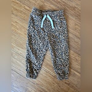 Old Navy Brown Leopard Print Pants